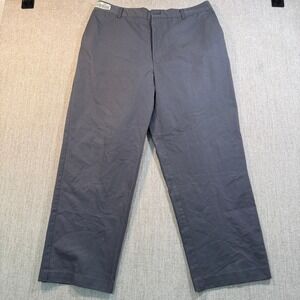 Aramark Mens MP20 Gray Workwear Pants Straight Leg 38x37U (Measured 37x29)